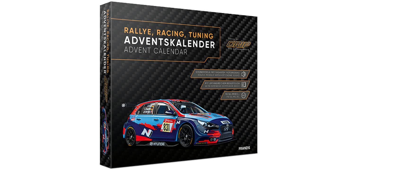 Franzis Adventskalender »Rallye, Racing, Tuning«, ab 14 Jahren Franzis Adventskalender »Rallye, Racing, Tuning«, ab 14 Jahren von Franzis