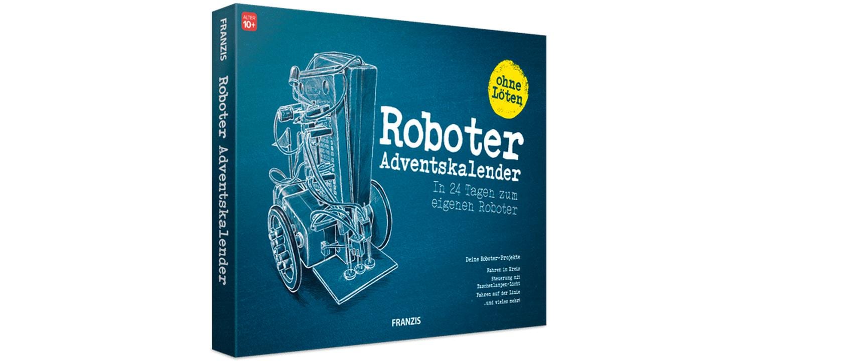 Franzis Adventskalender »Roboter«, ab 10 Jahren von Franzis