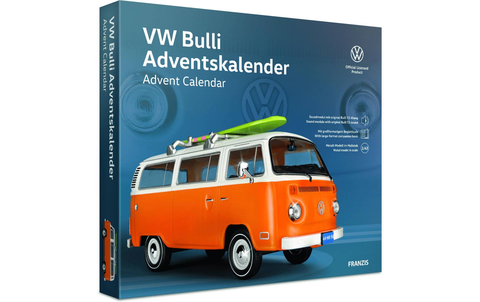 Franzis Adventskalender »VW Bulli«, Es liegt keine Altersempfehlung vor von Franzis