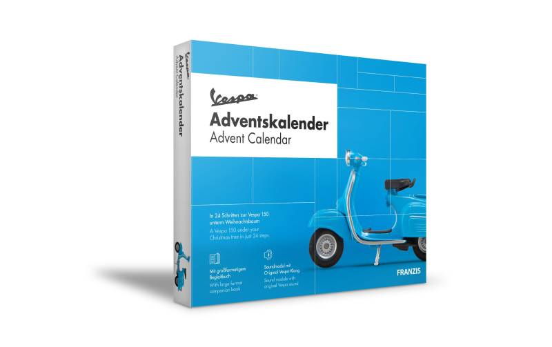 Franzis Adventskalender »Vespa«, ab 14 Jahren von Franzis