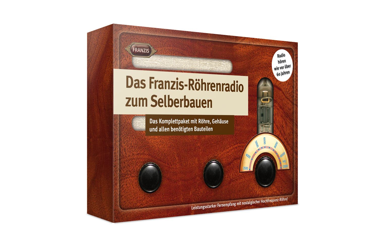 Franzis Experimentierkasten »Das Franzis-Röhrenradio zum Selberbauen« von Franzis