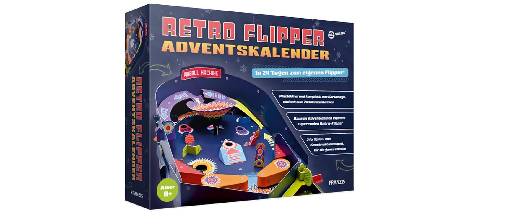 Franzis Experimentierkasten »Retro-Flipper Deutsch, Englisch« Franzis Experimentierkasten »Retro-Flipper Deutsch, Englisch« von Franzis