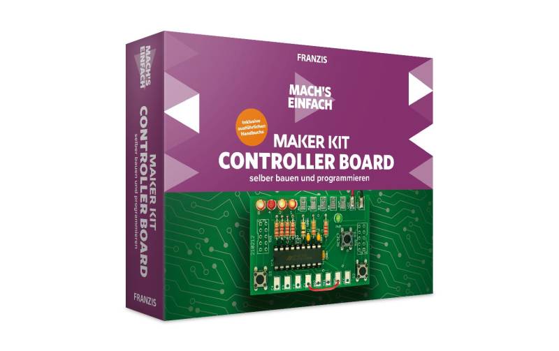 Franzis Lernspielzeug »Maker Kit Controller Board Deutsch« von Franzis