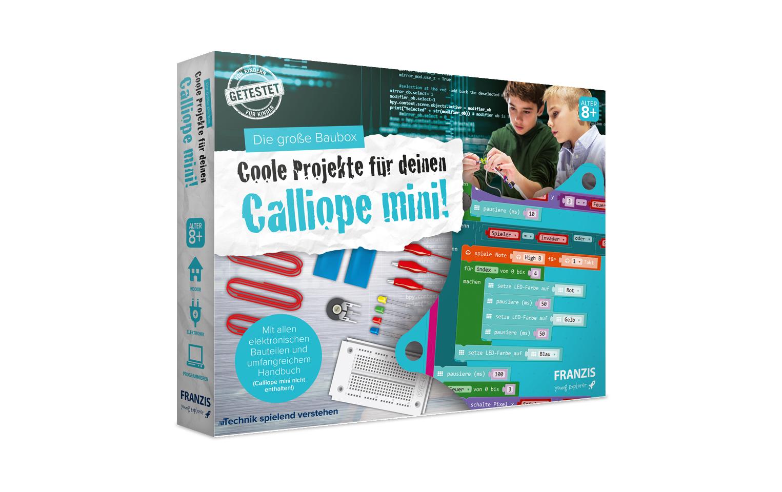 Franzis Spielbausteine »Coole Projekte für deinen Calliope mini« Franzis Spielbausteine »Coole Projekte für deinen Calliope mini« von Franzis