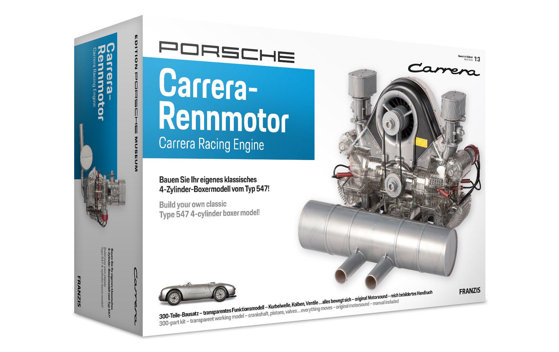 Franzis Spielbausteine »Porsche Carrera-Rennmotor Boxermodell Typ 547« von Franzis