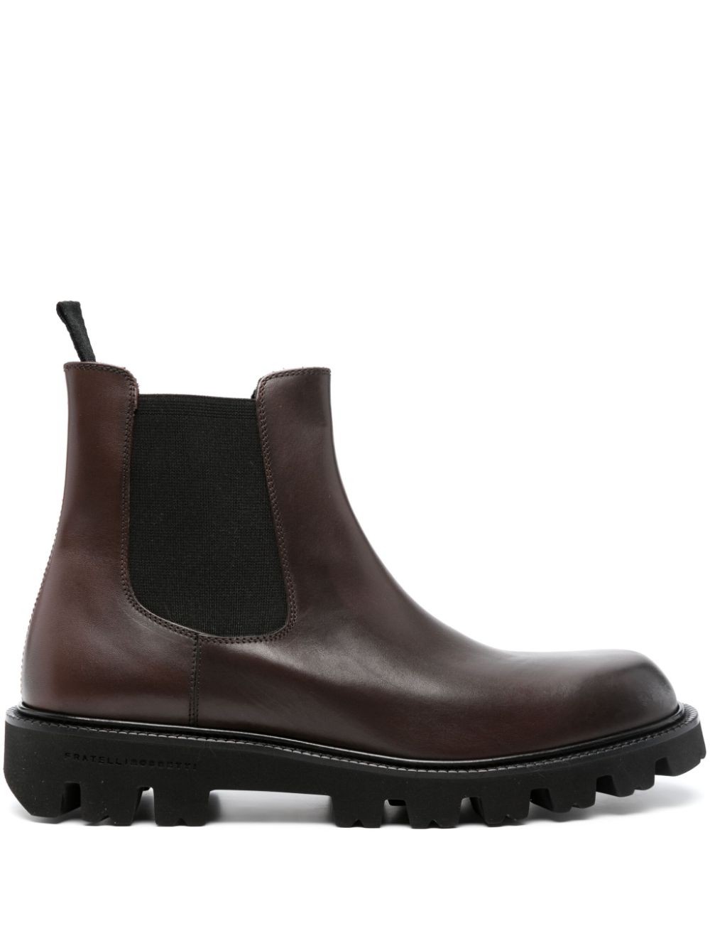 Fratelli Rossetti ankle-length leather chelsea boots - Brown von Fratelli Rossetti