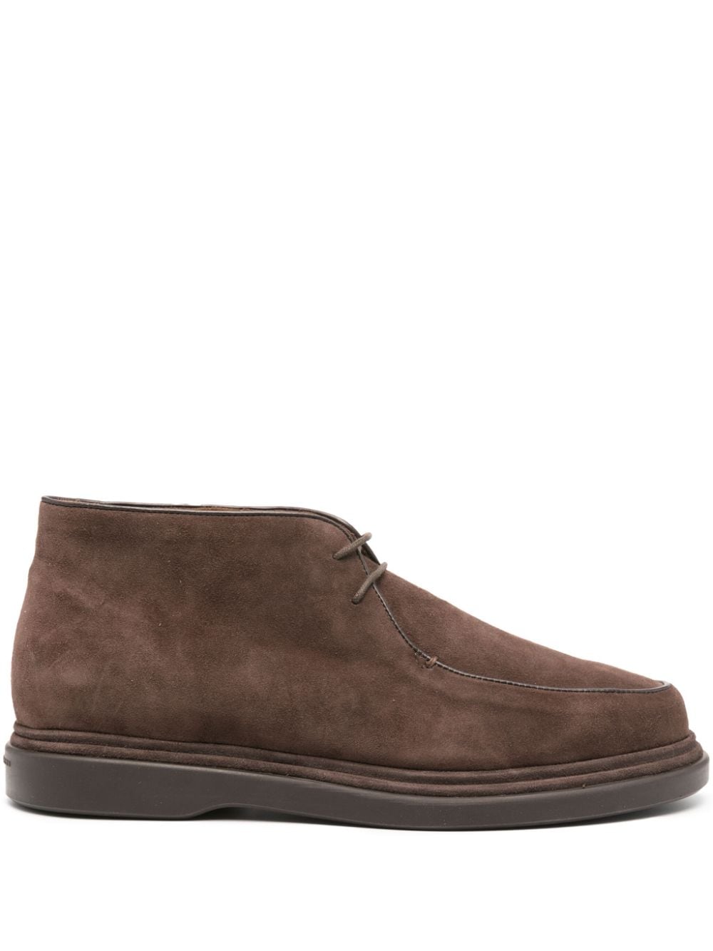 Fratelli Rossetti lace-up suede boots - Brown von Fratelli Rossetti