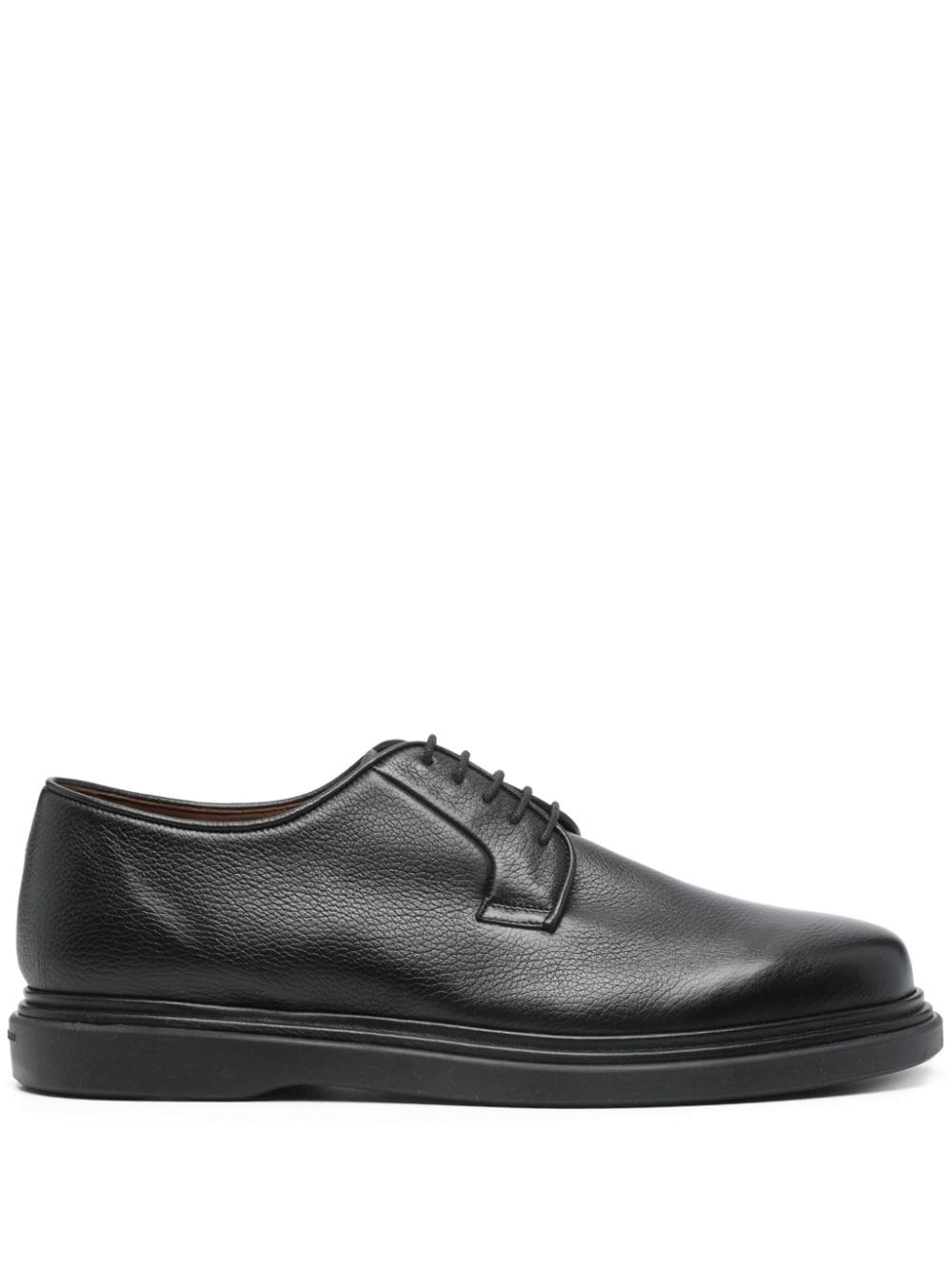 Fratelli Rossetti leather derby shoes - Black von Fratelli Rossetti