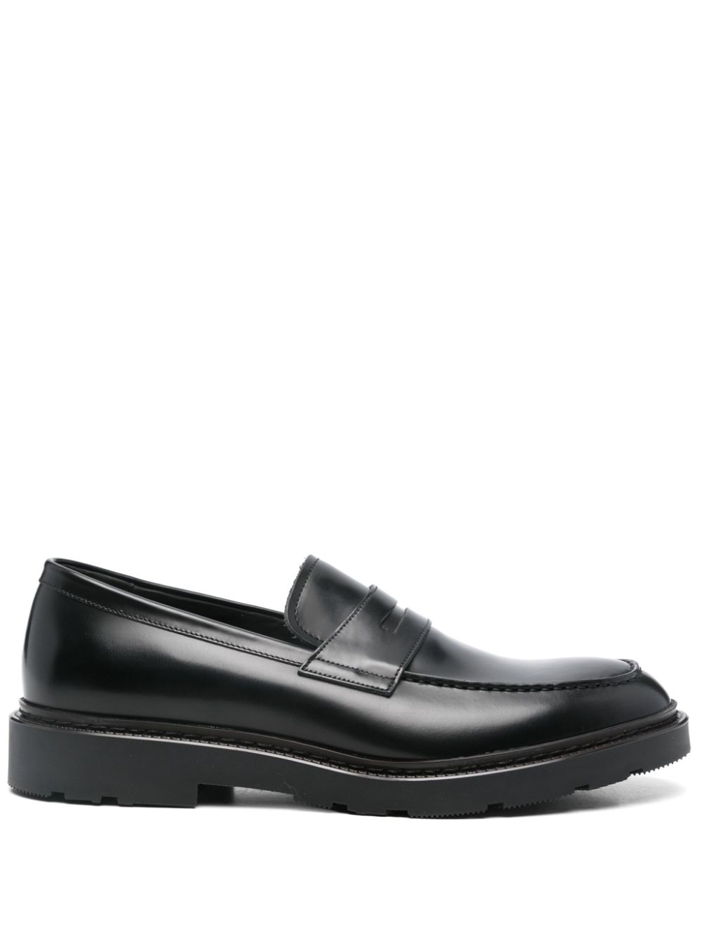 Fratelli Rossetti leather loafers - Black von Fratelli Rossetti