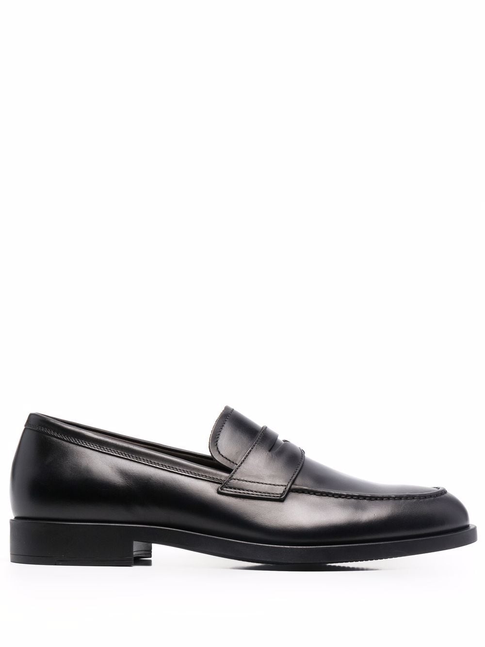 Fratelli Rossetti low-heel leather loafers - Black von Fratelli Rossetti