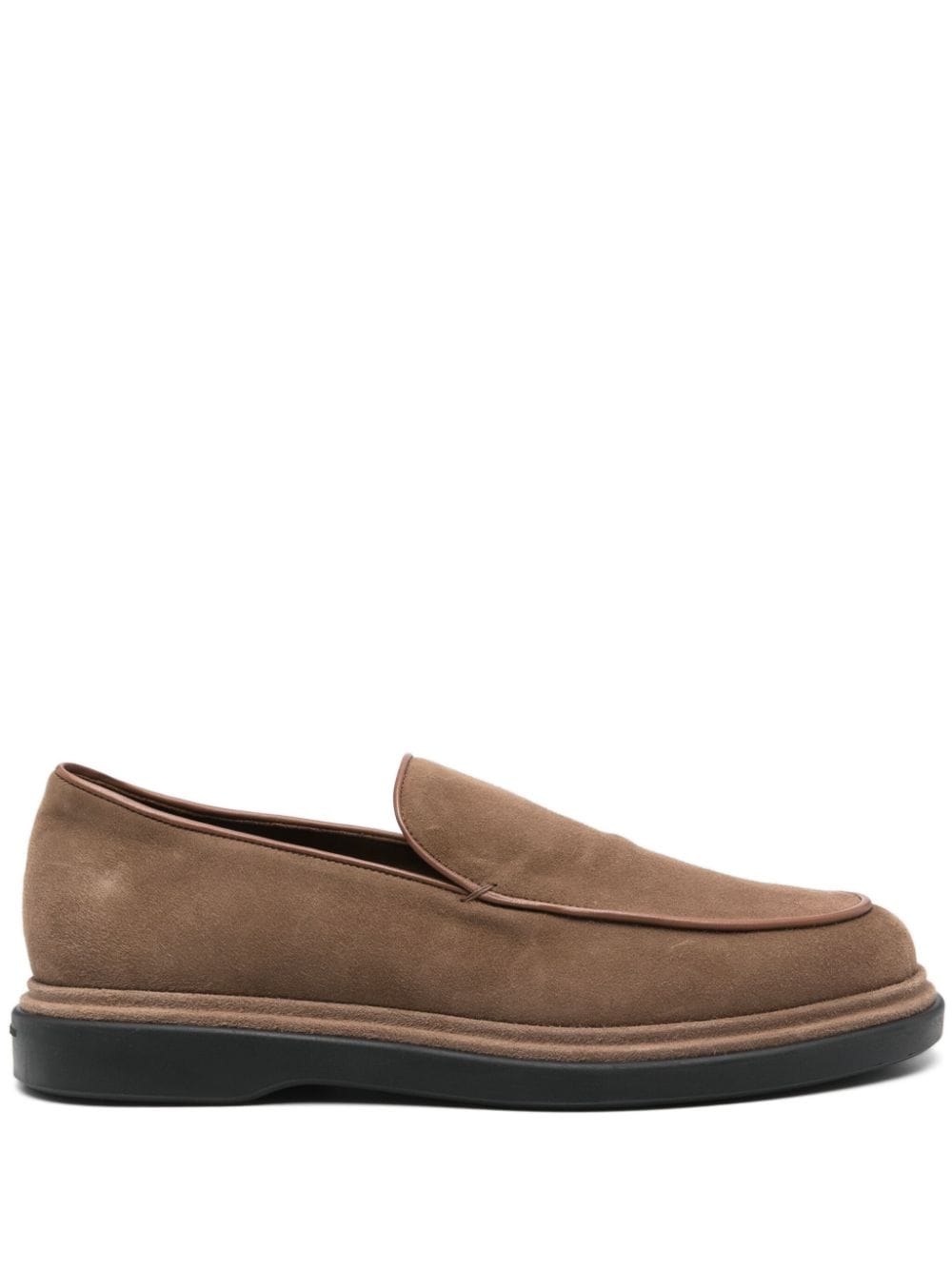 Fratelli Rossetti suede loafers - Brown von Fratelli Rossetti