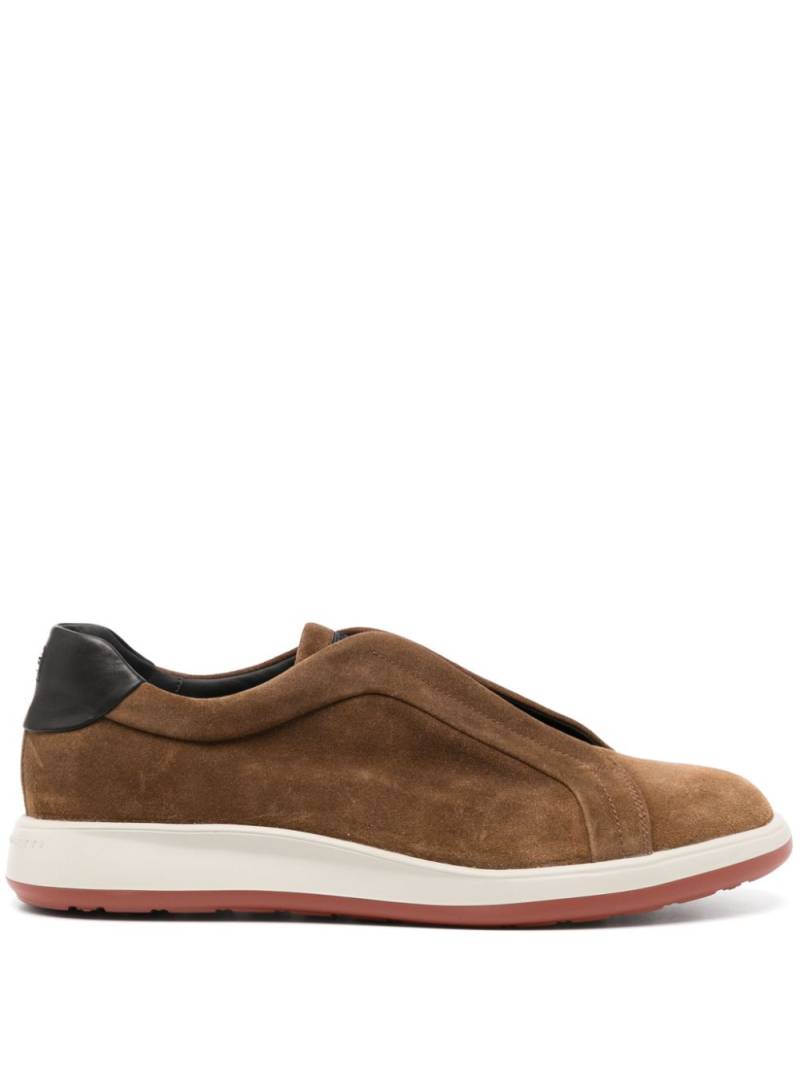 Fratelli Rossetti suede low top trainer - Brown von Fratelli Rossetti