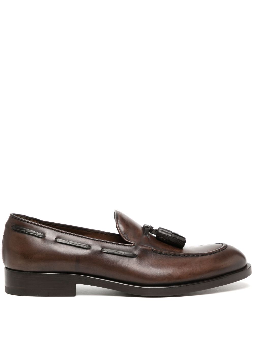 Fratelli Rossetti tassel-detail leather loafers - Brown von Fratelli Rossetti