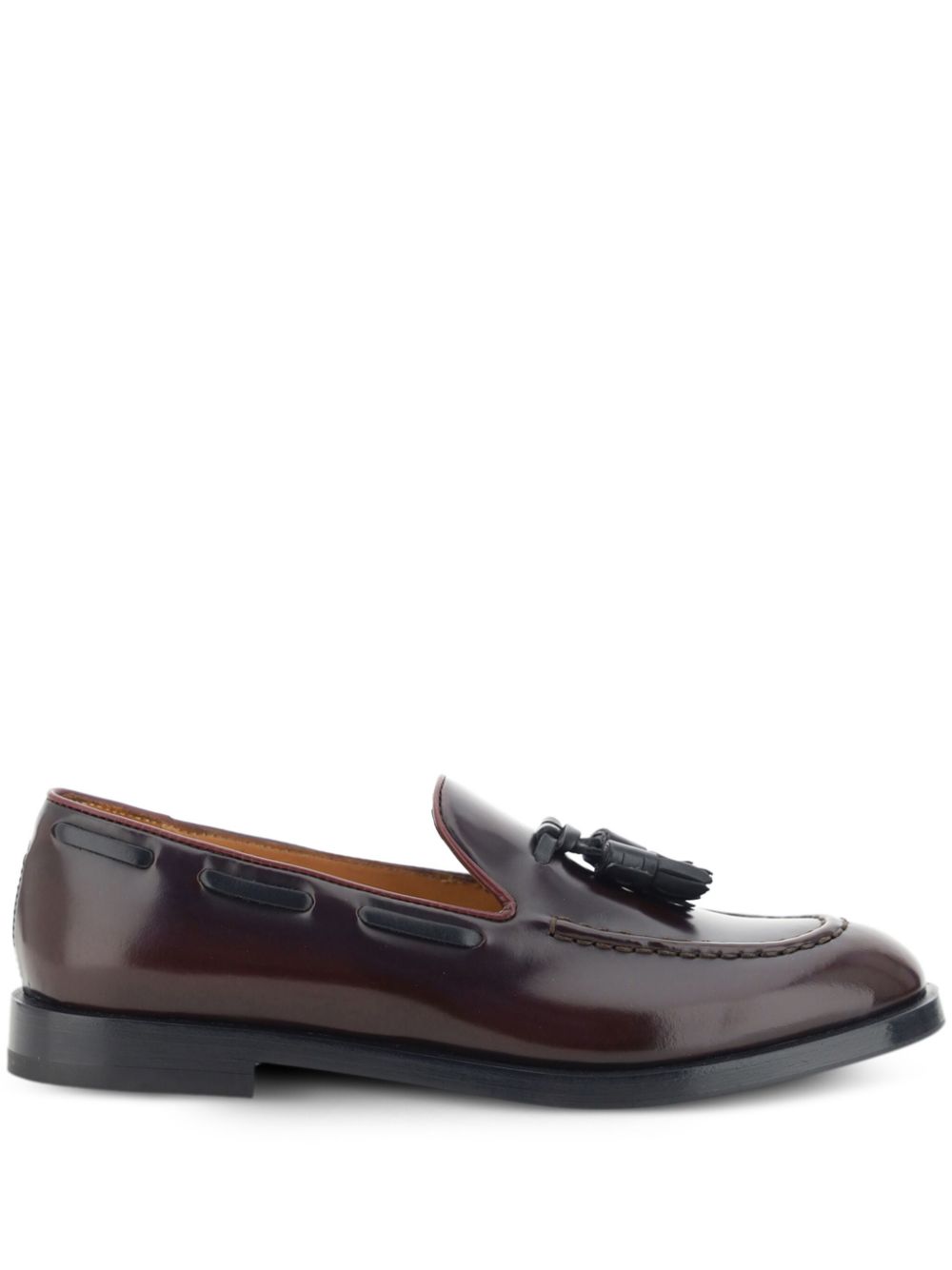 Fratelli Rossetti tassel-detail leather loafers - Red von Fratelli Rossetti