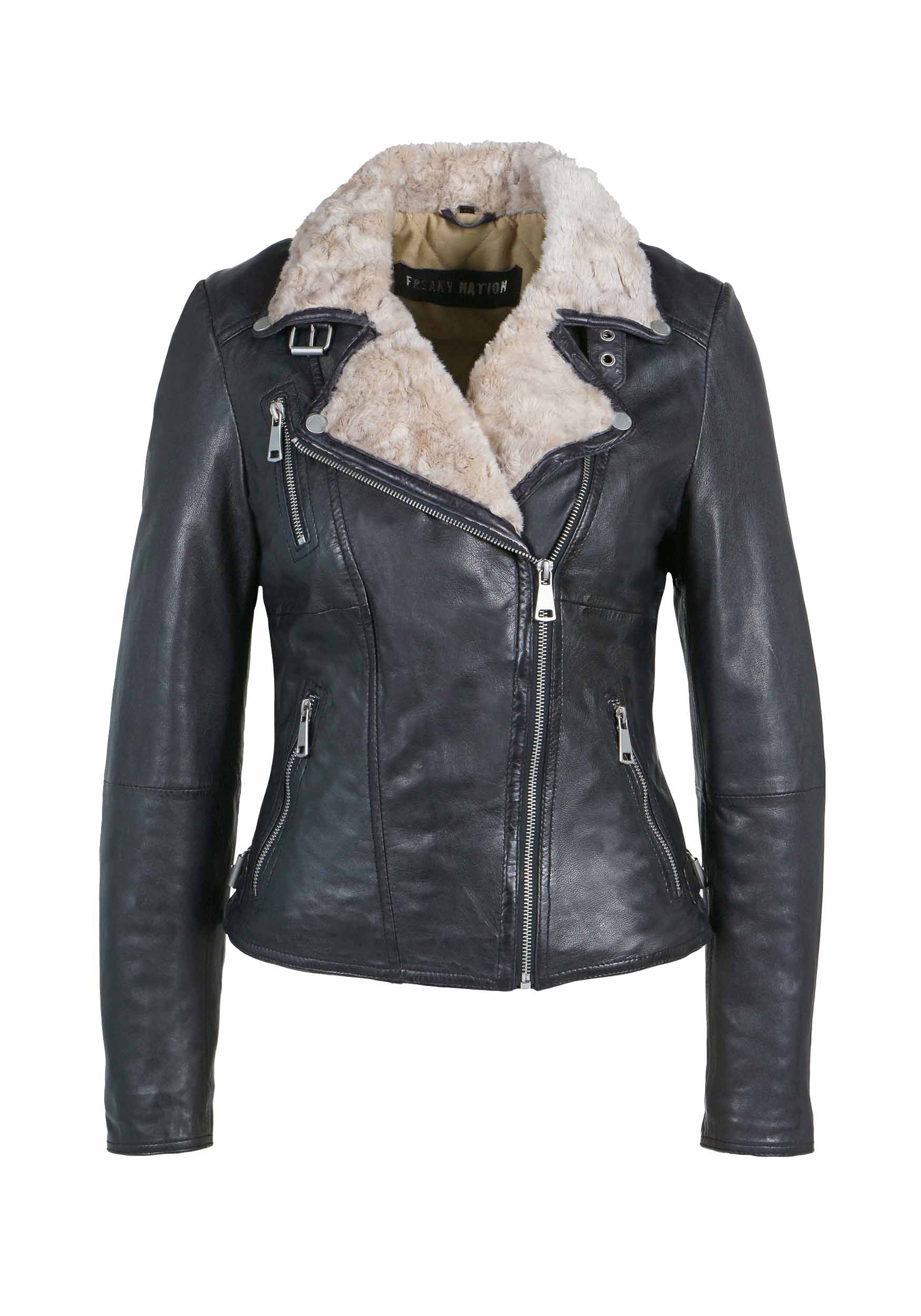 Freaky Nation Bikerjacke »Winter Biker Princess« Freaky Nation Bikerjacke »Winter Biker Princess« von Freaky Nation