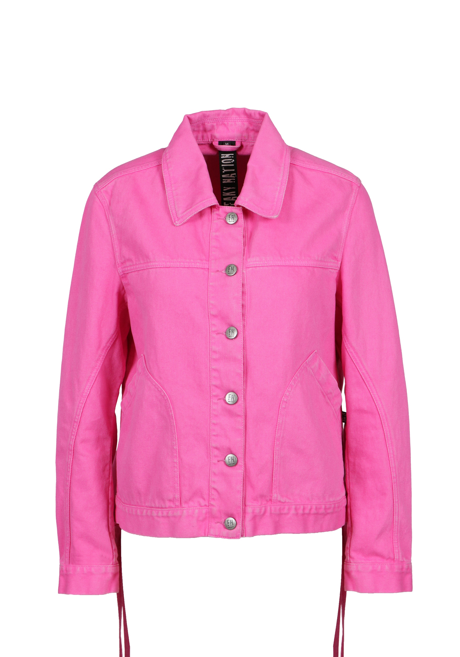 Freaky Nation Jeansjacke »Pink Wave-FN« Freaky Nation Jeansjacke »Pink Wave-FN« von Freaky Nation