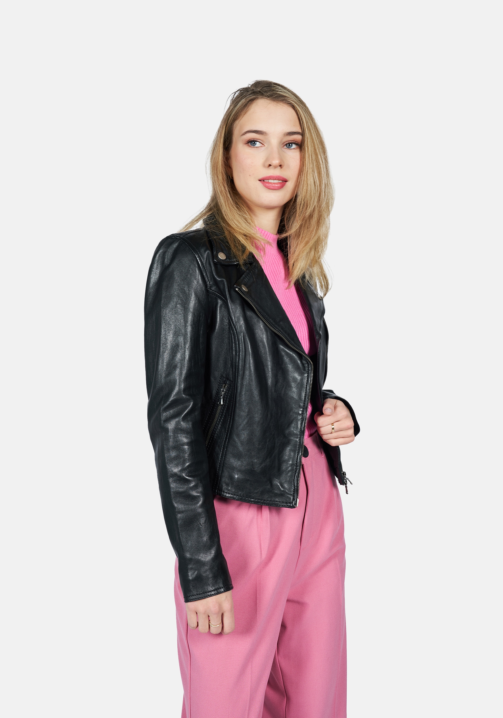 Freaky Nation Lederjacke »Bali-FN SC« Freaky Nation Lederjacke »Bali-FN SC« von Freaky Nation