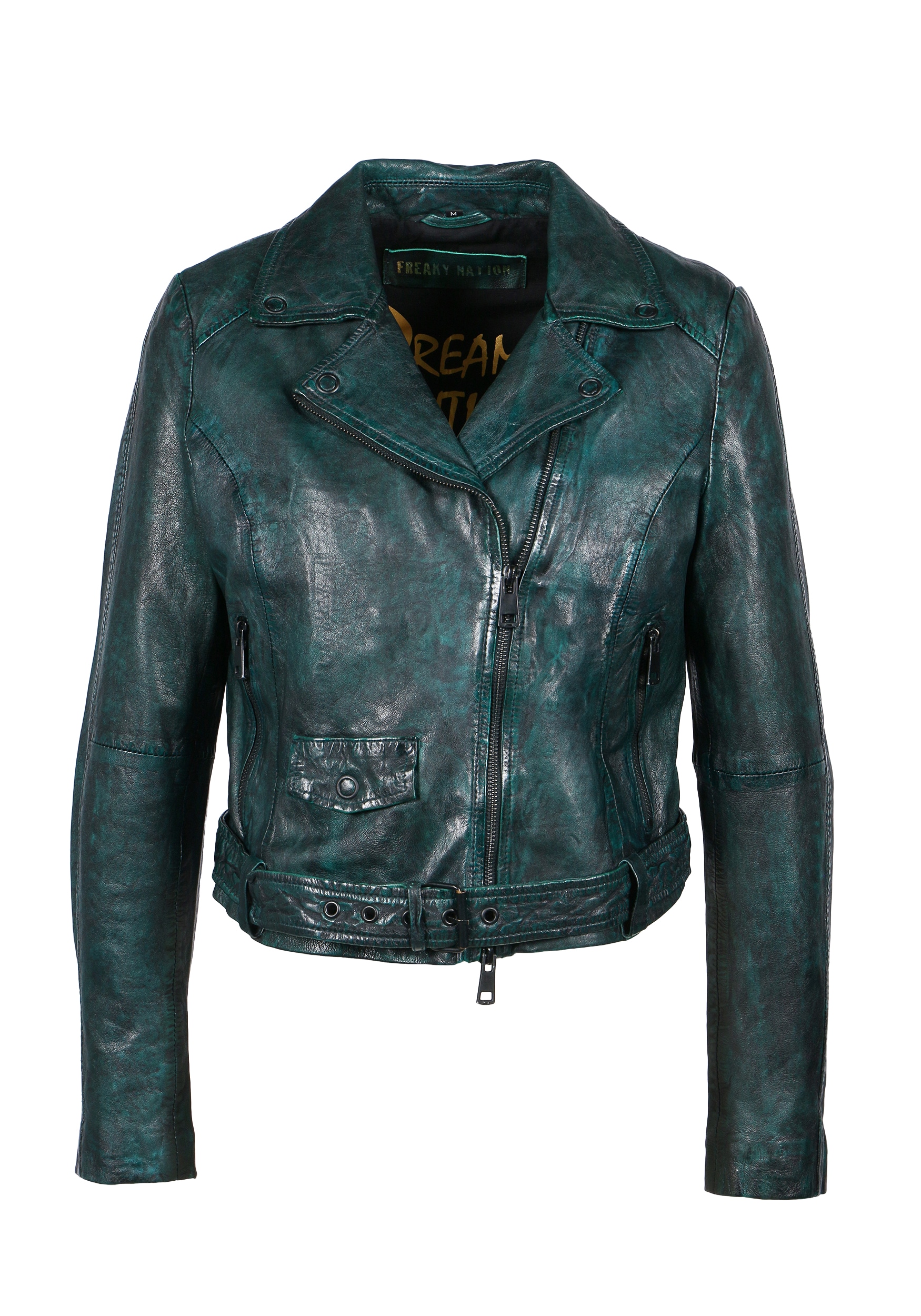 Freaky Nation Lederjacke »Be on Point-FN« Freaky Nation Lederjacke »Be on Point-FN« von Freaky Nation