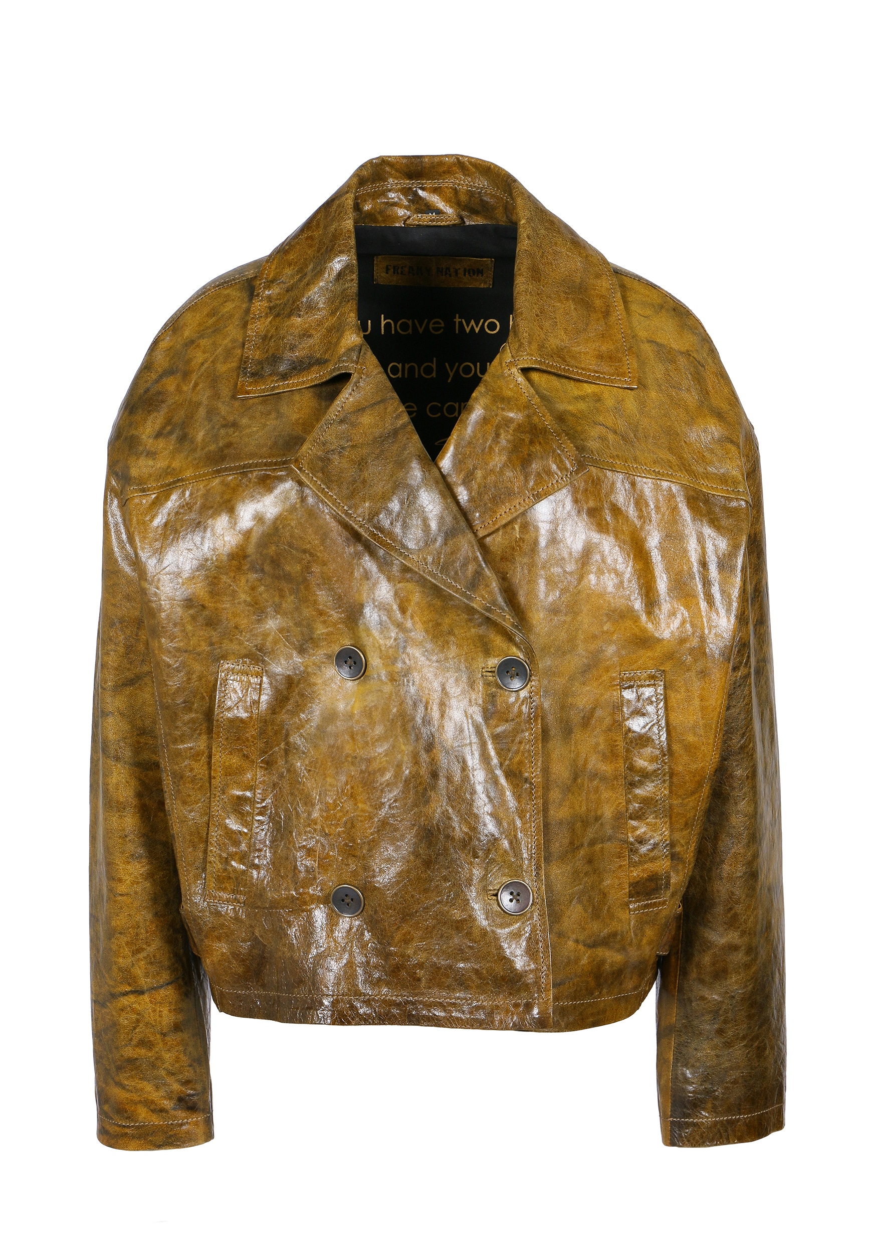 Freaky Nation Lederjacke »Core Love-FN« Freaky Nation Lederjacke »Core Love-FN« von Freaky Nation