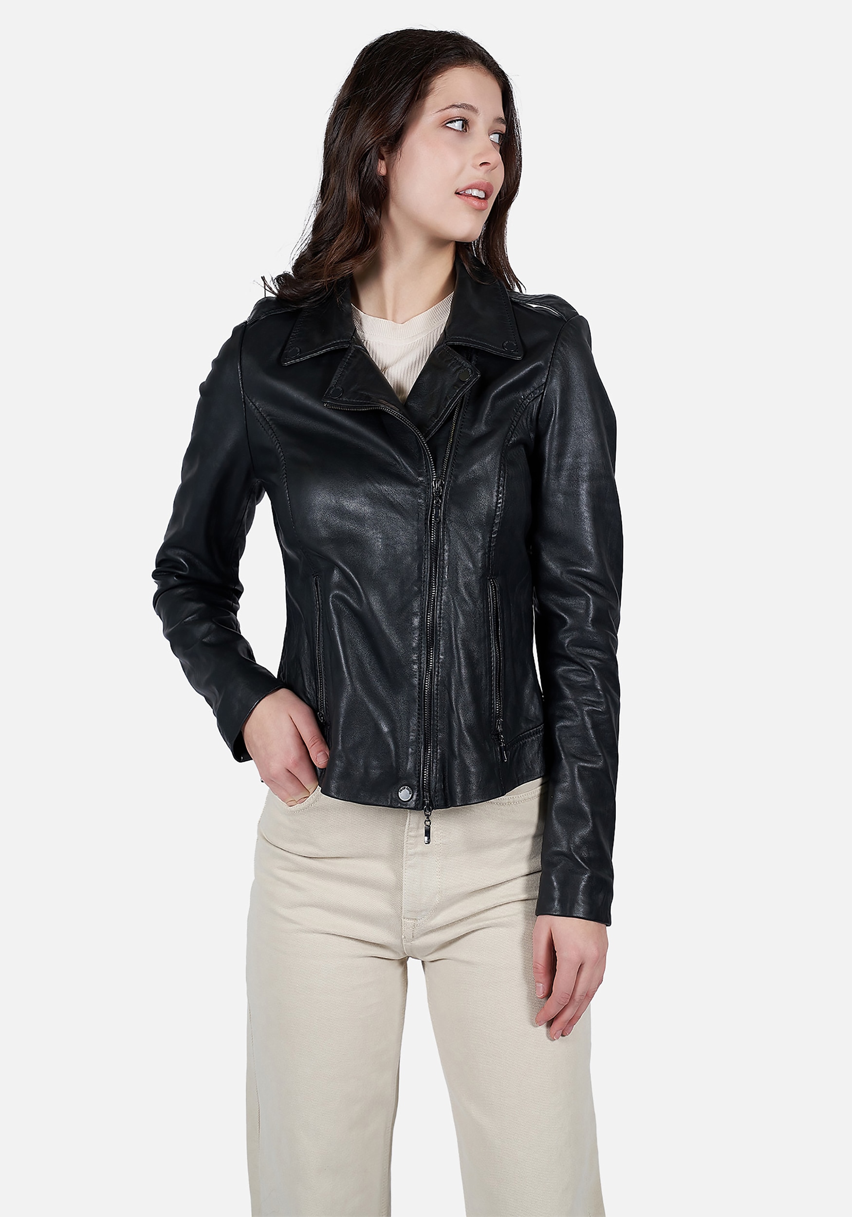 Freaky Nation Lederjacke »Eliza-FN« Freaky Nation Lederjacke »Eliza-FN« von Freaky Nation