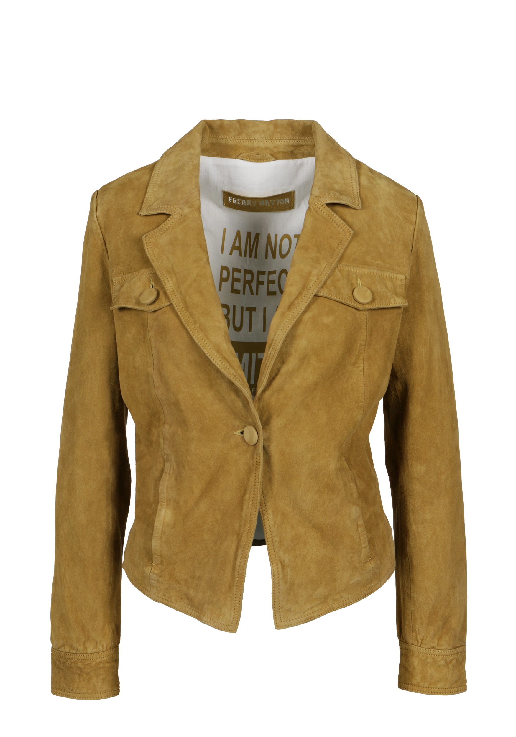 Freaky Nation Lederjacke »Go Boho-FN« Freaky Nation Lederjacke »Go Boho-FN« von Freaky Nation