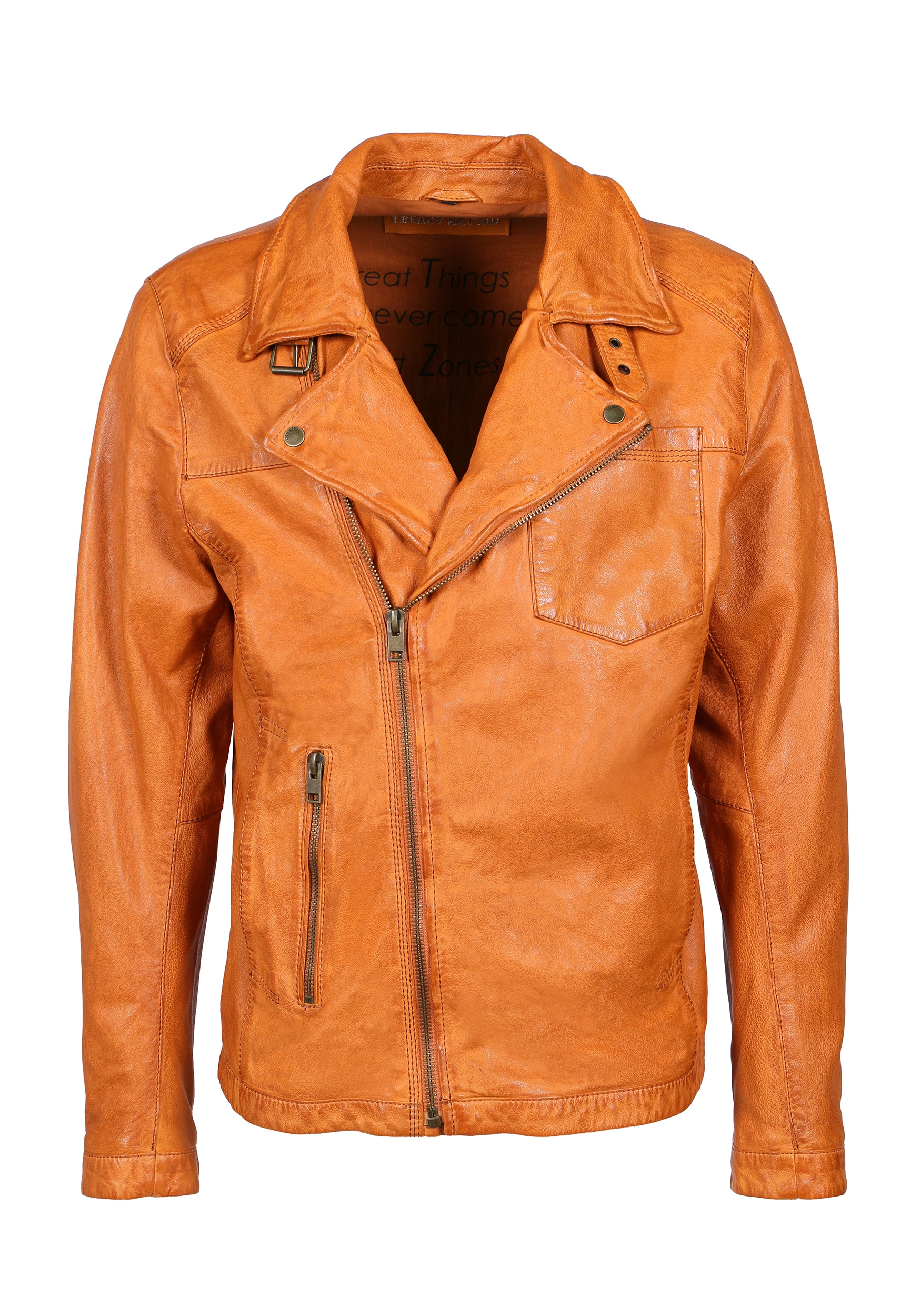 Freaky Nation Lederjacke »Jarick-FN« Freaky Nation Lederjacke »Jarick-FN« von Freaky Nation