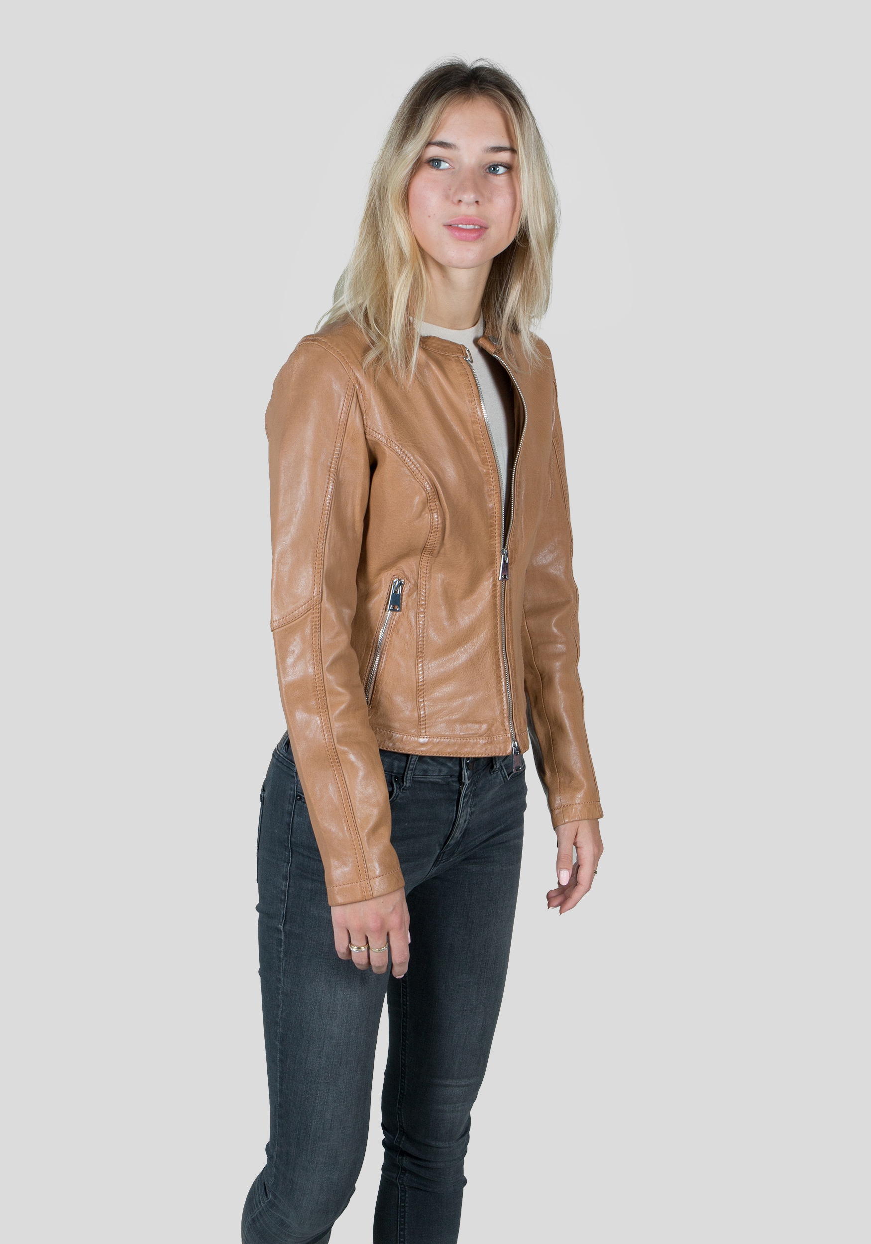 Freaky Nation Lederjacke »New Tula-FN« Freaky Nation Lederjacke »New Tula-FN« von Freaky Nation