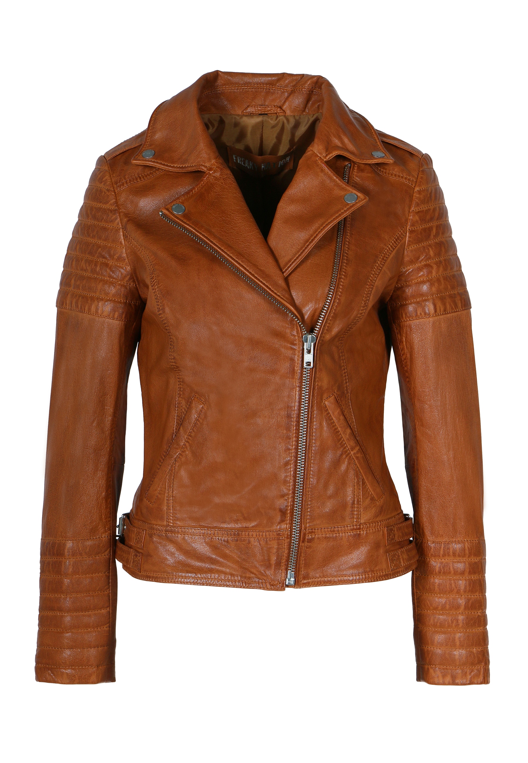 Freaky Nation Lederjacke »Passenger-FN« Freaky Nation Lederjacke »Passenger-FN« von Freaky Nation