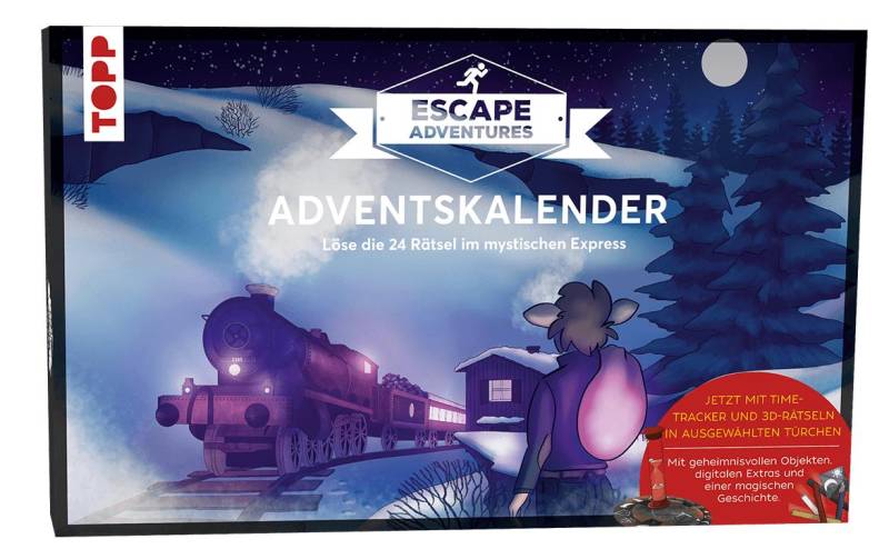 Frech Verlag Adventskalender »Escape Adventure«, ab 10 Jahren von Frech Verlag