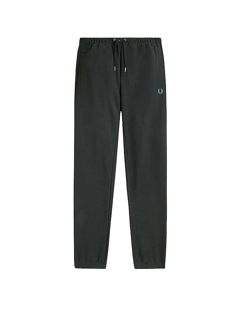 FRED PERRY Jogginghose dunkelgrün | L von Fred Perry