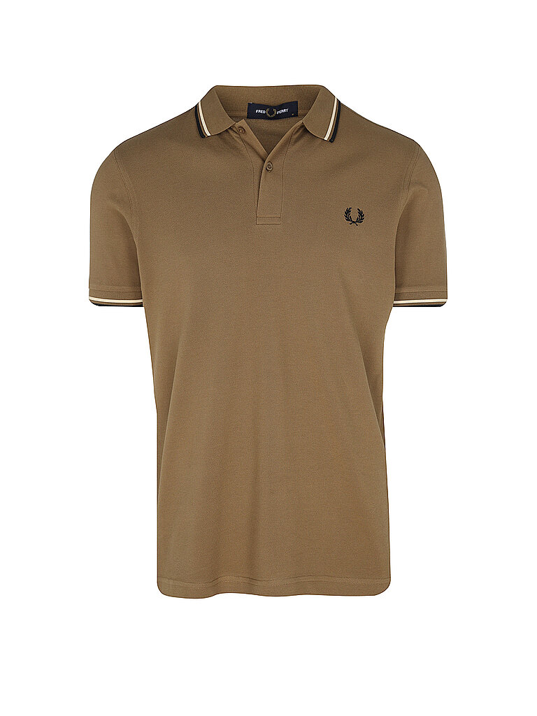 FRED PERRY Poloshirt M3600 camel | L von Fred Perry