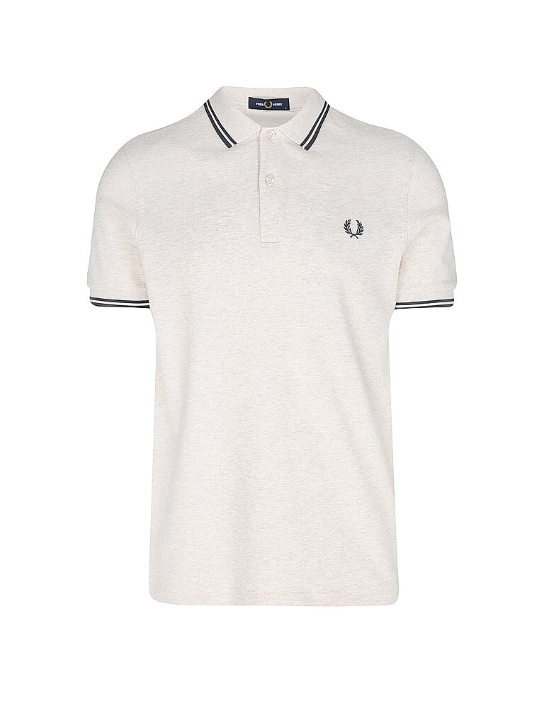 FRED PERRY Poloshirt M3600 creme | L von Fred Perry