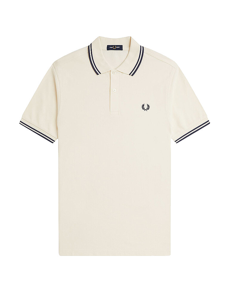 FRED PERRY Poloshirt M3600 creme | L von Fred Perry