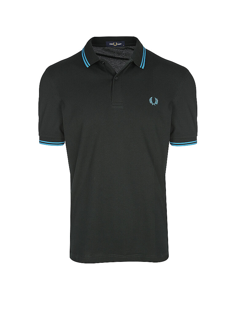 FRED PERRY Poloshirt M3600 dunkelgrün | L von Fred Perry