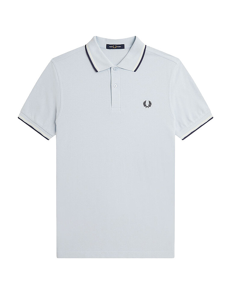 FRED PERRY Poloshirt M3600 hellblau | L von Fred Perry