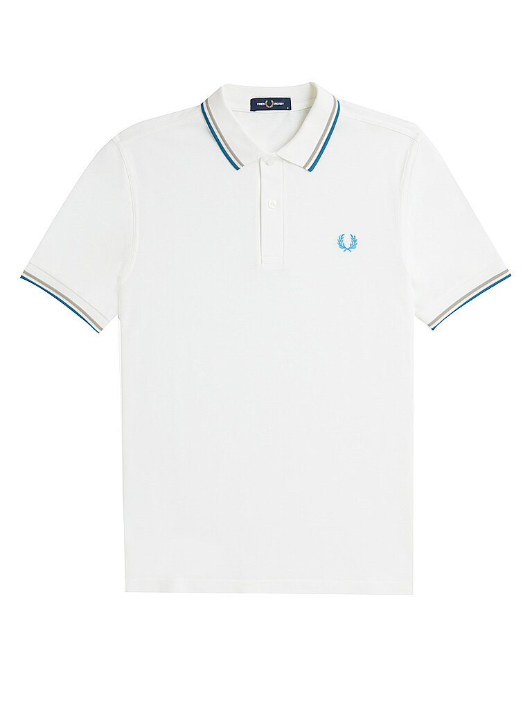 FRED PERRY Poloshirt M3600 weiss | S von Fred Perry