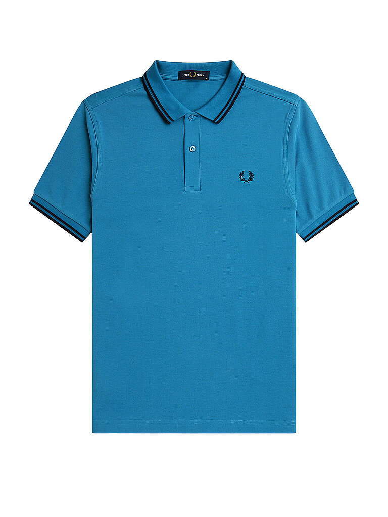 FRED PERRY Poloshirt blau | S von Fred Perry