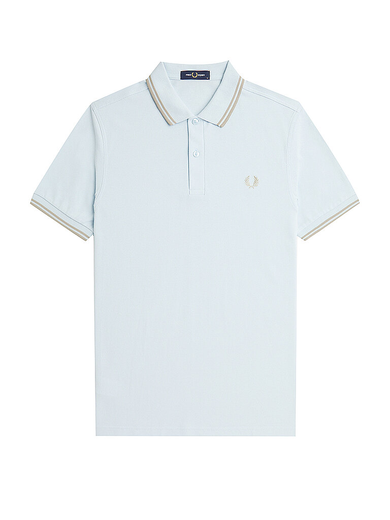 FRED PERRY Poloshirt M3600 hellblau | L von Fred Perry