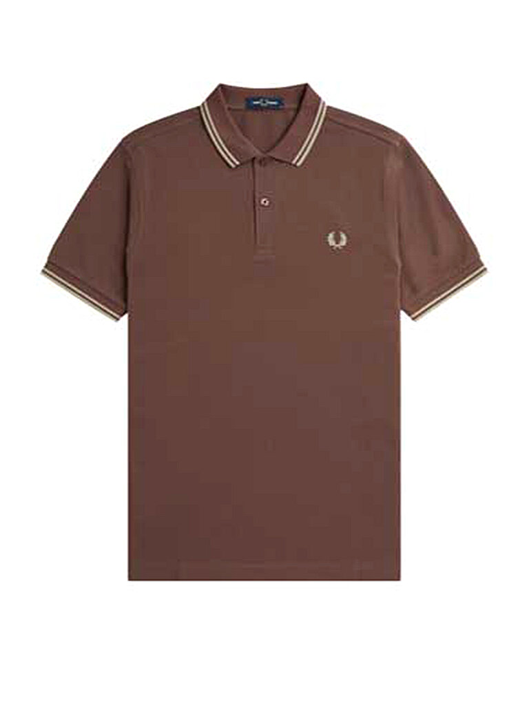 FRED PERRY Poloshirt M3600 rot | S von Fred Perry