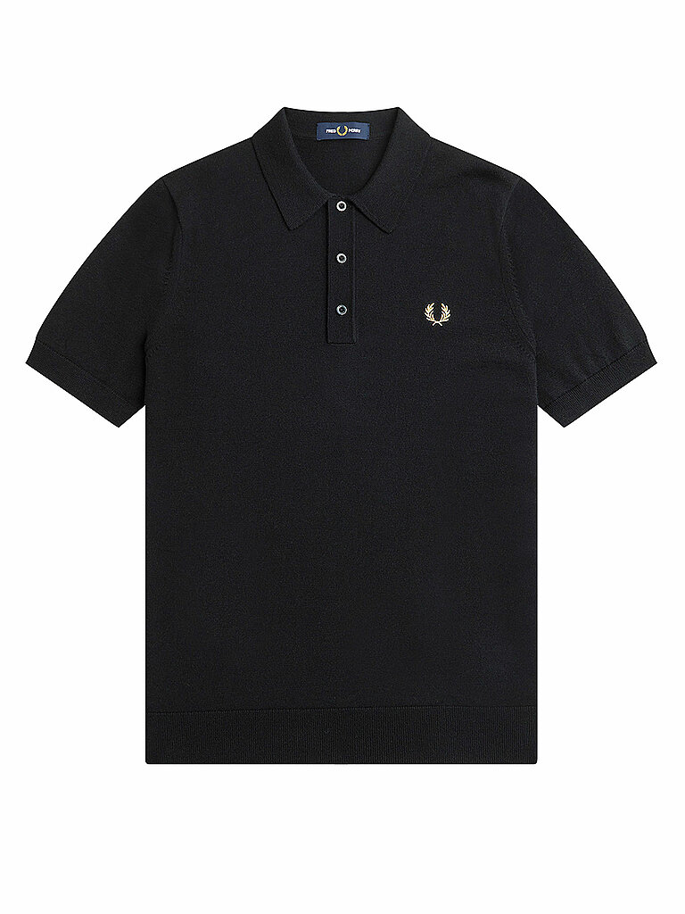 FRED PERRY Poloshirt schwarz | S von Fred Perry