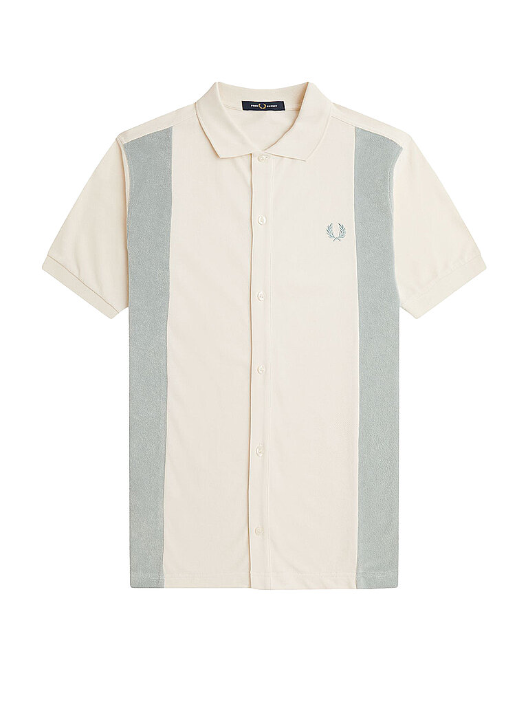 FRED PERRY Poloshirt weiss | L von Fred Perry