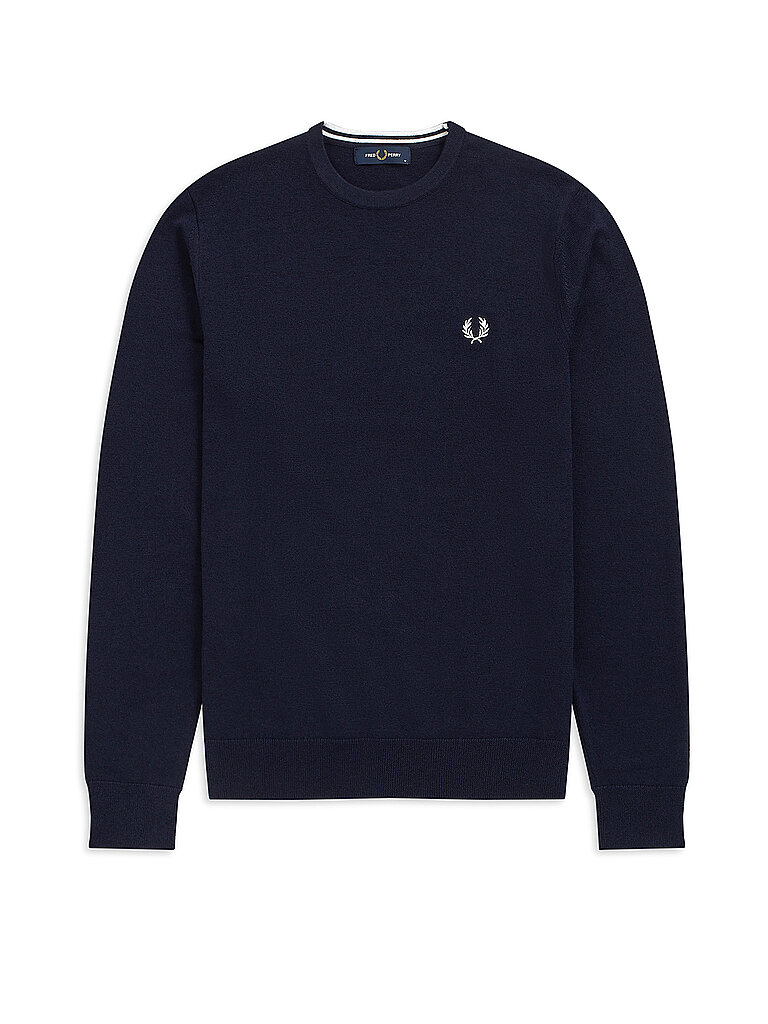 FRED PERRY Pullover  blau | M von Fred Perry