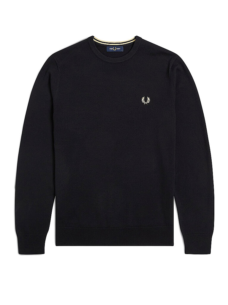 FRED PERRY Pullover  schwarz | L von Fred Perry