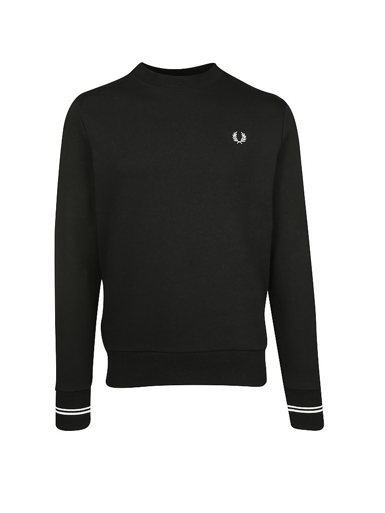 FRED PERRY Sweater schwarz | L von Fred Perry