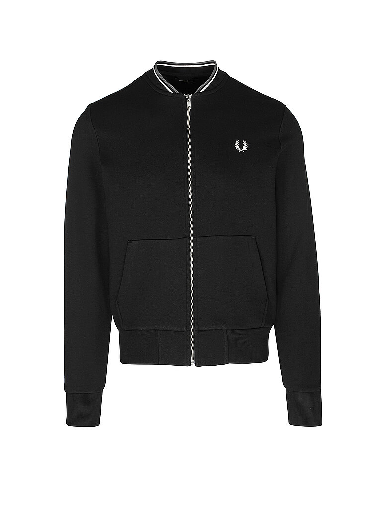 FRED PERRY Sweatjacke schwarz | L von Fred Perry