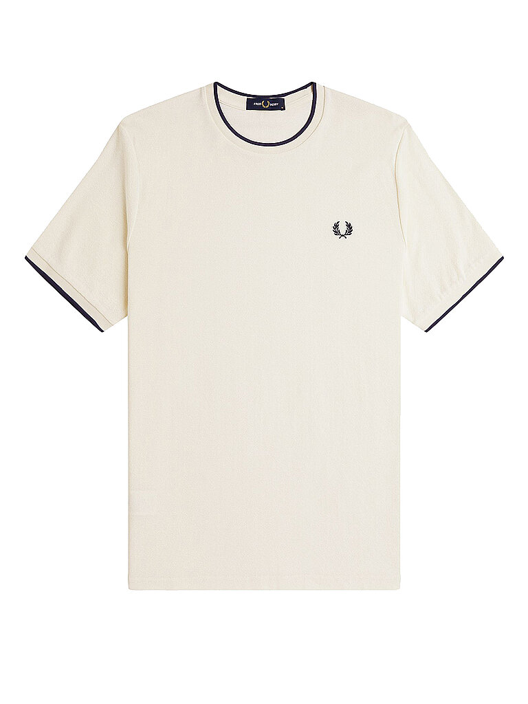 FRED PERRY T-Shirt  creme | L von Fred Perry