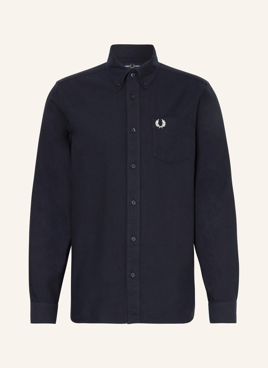 Fred Perry Hemd Regular Fit blau von Fred Perry