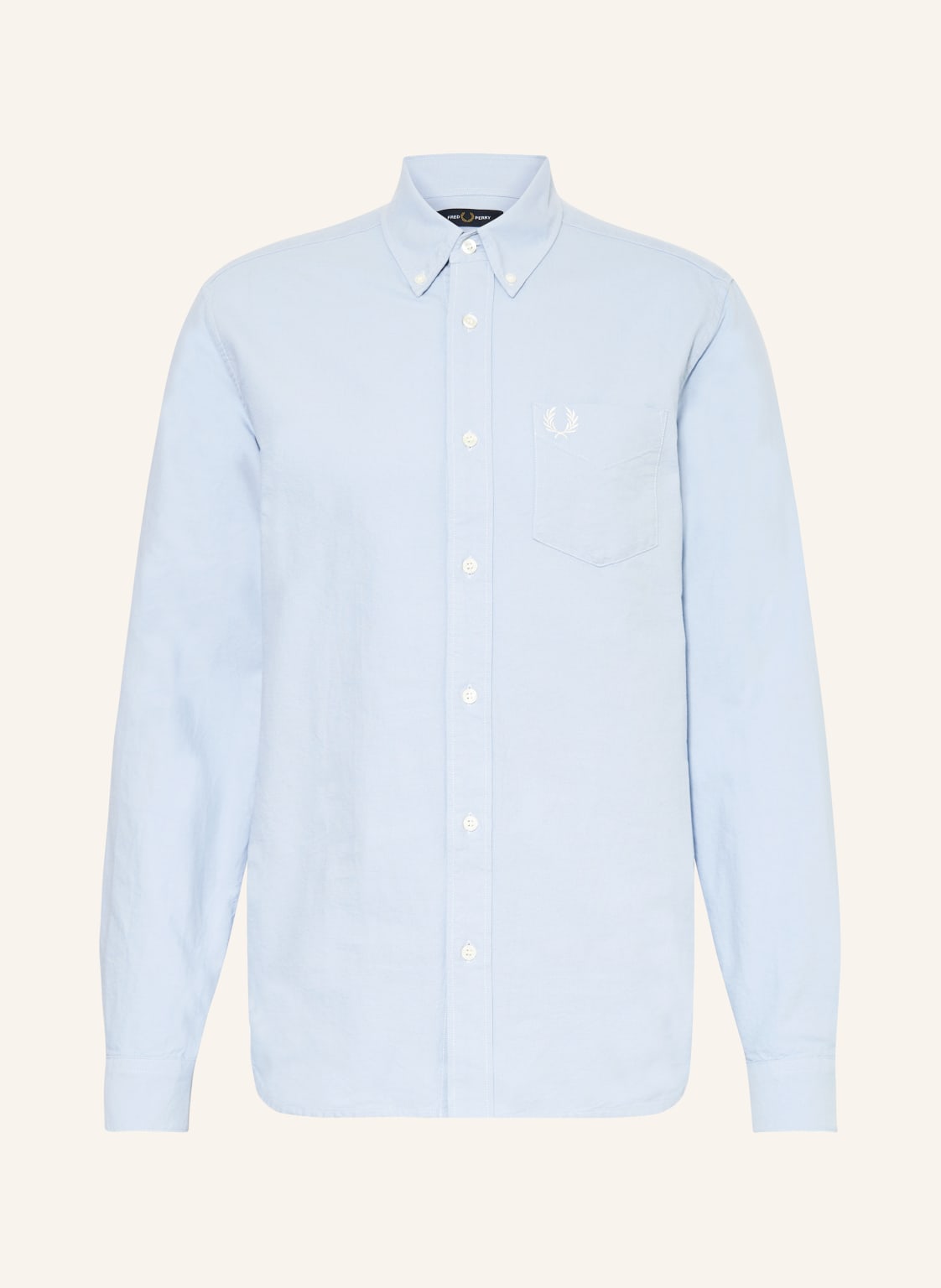 Fred Perry Hemd Regular Fit blau Fred Perry Hemd Regular Fit blau von Fred Perry