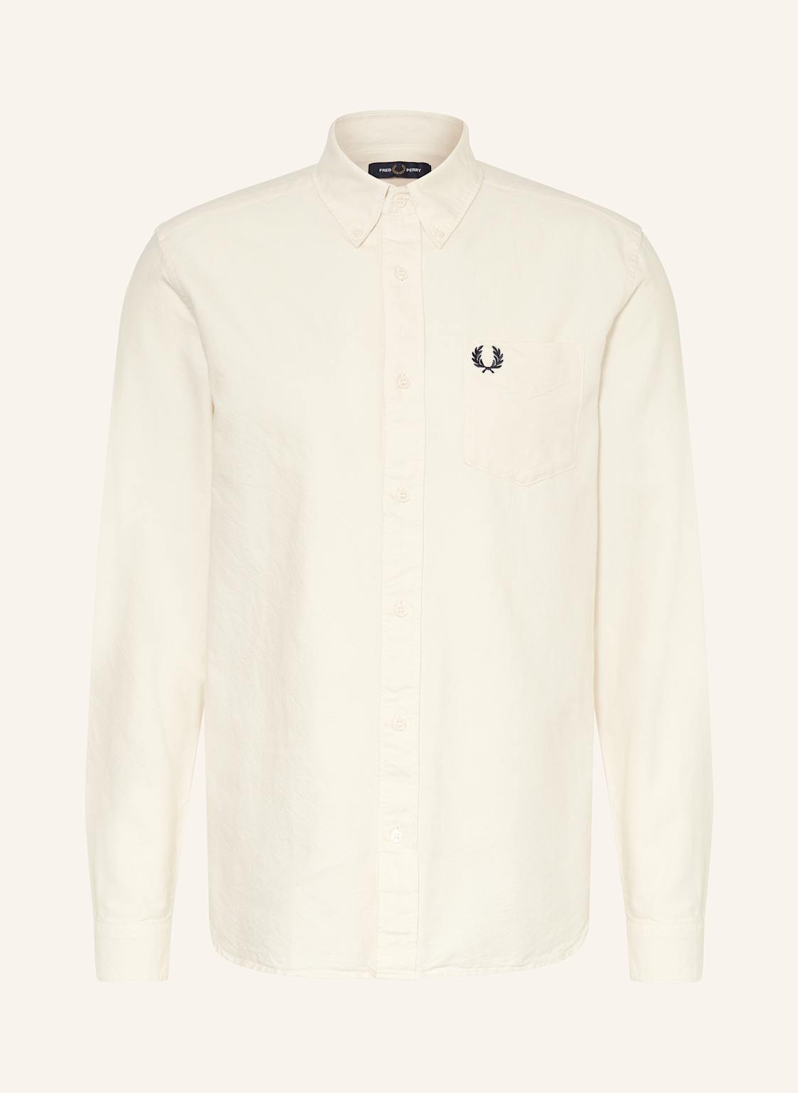 Fred Perry Hemd Regular Fit weiss Fred Perry Hemd Regular Fit weiss von Fred Perry