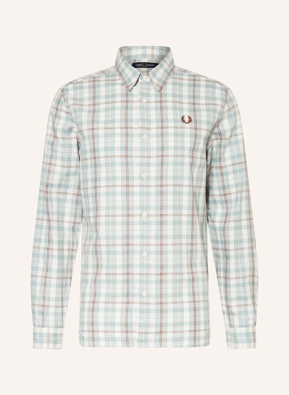 Fred Perry Hemd Regular Fit weiss Fred Perry Hemd Regular Fit weiss von Fred Perry